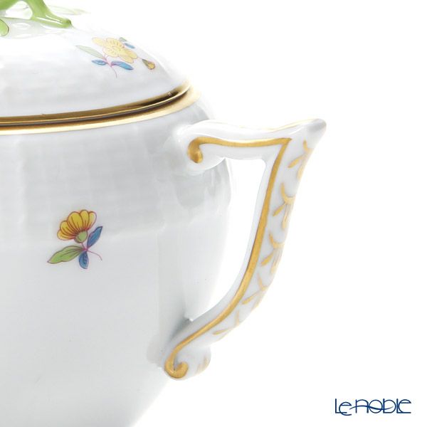 ヘレンド ブーケコルネリア HBC 00472-0-09 シュガーポット ローズ 200ml