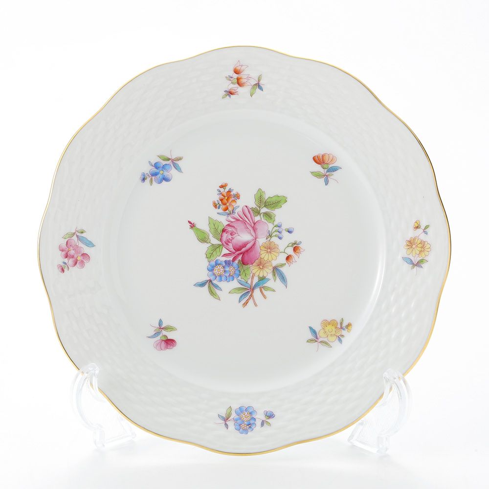 ヘレンド ブーケコルネリア HBC 00517-0-00 プレート 19cm
