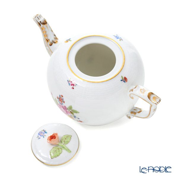 ヘレンド ブーケコルネリア HBC 00606-0-09 ティーポット ローズ 800ml