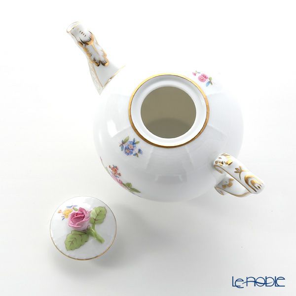 ヘレンド ブーケコルネリア HBC 00608-0-09 ティーポット ローズ 400ml
