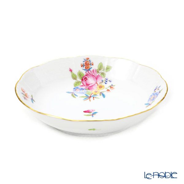 ヘレンド ブーケコルネリア HBC 00704-1-00 フルーツボウル 13.5cm