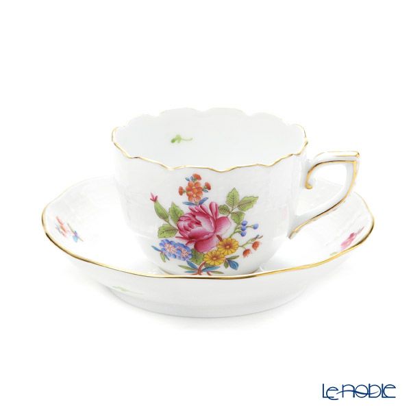 ヘレンド ブーケコルネリア HBC 00711-0-00 モカカップ＆ソーサー 100ml