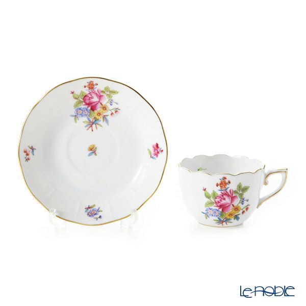 ヘレンド ブーケコルネリア HBC 00711-0-00 モカカップ＆ソーサー 100ml