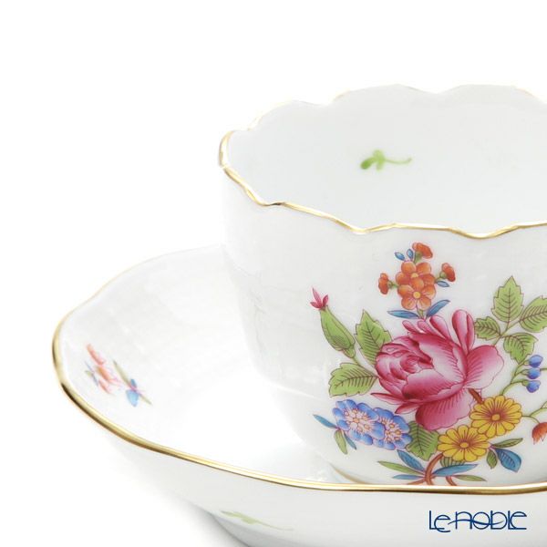 ヘレンド ブーケコルネリア HBC 00711-0-00 モカカップ＆ソーサー 100ml