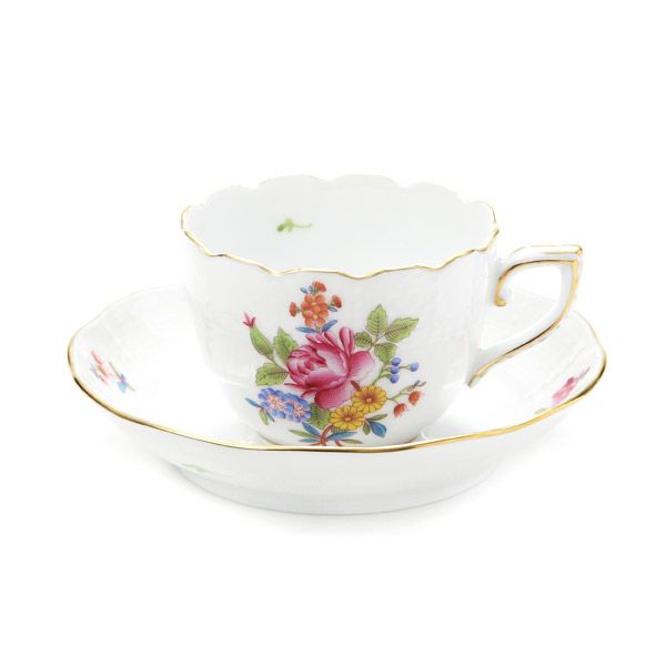 ヘレンド ブーケコルネリア HBC 00711-0-00 モカカップ＆ソーサー 100ml