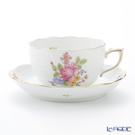 ヘレンド ブーケコルネリア HBC 00724-0-00 ティーカップ＆ソーサー 200ml