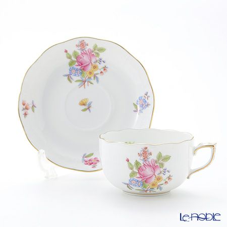 ヘレンド ブーケコルネリア HBC 00724-0-00 ティーカップ＆ソーサー 200ml