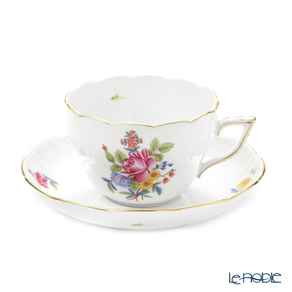 ヘレンド ブーケコルネリア HBC 00730-0-00 ティーカップ＆ソーサー（兼用） 200ml