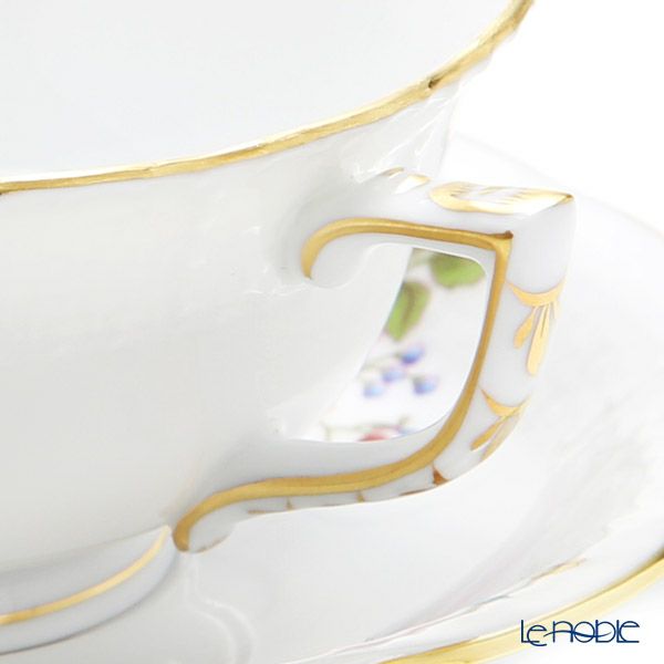 ヘレンド ブーケコルネリア HBC ティーカップ＆ソーサー ロウ 00734-0-00