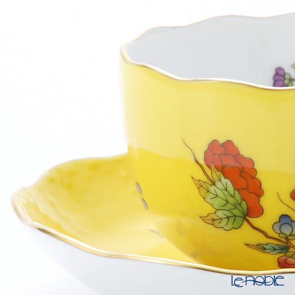 ヘレンド 黄のヴィクトリア VE-FJ 00724-0-00 ティーカップ＆ソーサー 200ml