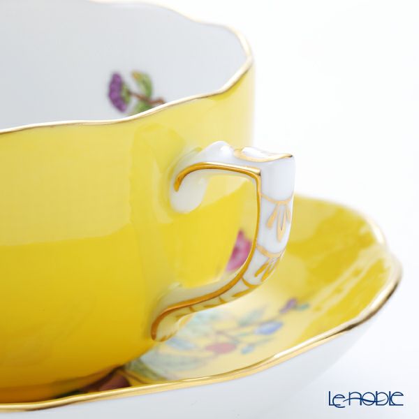 ヘレンド 黄のヴィクトリア VE-FJ 00724-0-00 ティーカップ＆ソーサー 200ml