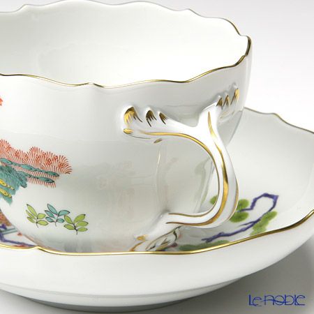 マイセン（Meissen） インドのキジ 454110／00582 コーヒーカップ＆ソーサー 200ml