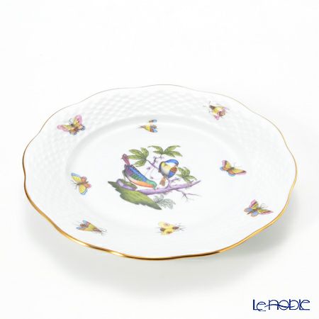 ヘレンド ロスチャイルドバード 多彩色 ROM-2 00517-0-00 プレート 19cm