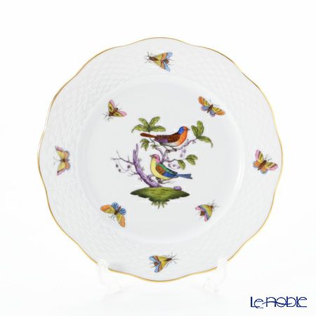 ヘレンド ロスチャイルドバード 多彩色 ROM-3 00517-0-00 プレート 19cm