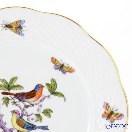 ヘレンド ロスチャイルドバード 多彩色 ROM-3 00517-0-00 プレート 19cm