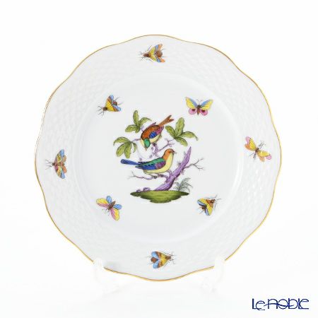 ヘレンド ロスチャイルドバード 多彩色 ROM-4 00517-0-00 プレート 19cm