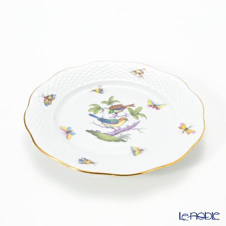 ヘレンド ロスチャイルドバード 多彩色 ROM-4 00517-0-00 プレート 19cm