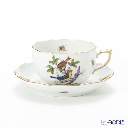 ヘレンド ロスチャイルドバード 多彩色 ROM-4 00724-0-00／724 ティーカップ＆ソーサー 200ml