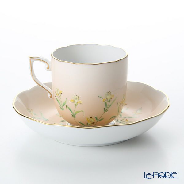 ヘレンド アイリスオレンジ IRIS-H 20707-0-00 モカカップ＆ソーサー 150ml