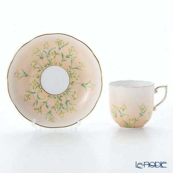 ヘレンド アイリスオレンジ IRIS-H 20707-0-00 モカカップ＆ソーサー 150ml