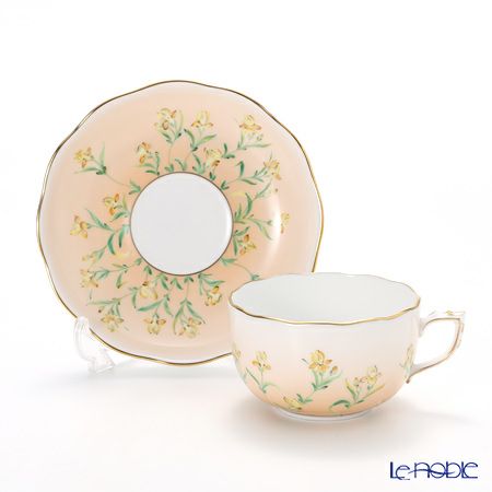 ヘレンド アイリス オレンジ IRIS-H 20724-0-00 ティーカップ＆ソーサー 200ml