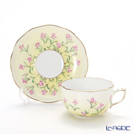 ヘレンド アイリス イエロー IRIS-J 20724-0-00 ティーカップ＆ソーサー 200ml