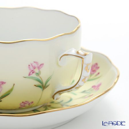 ヘレンド アイリス イエロー IRIS-J 20724-0-00 ティーカップ＆ソーサー 200ml