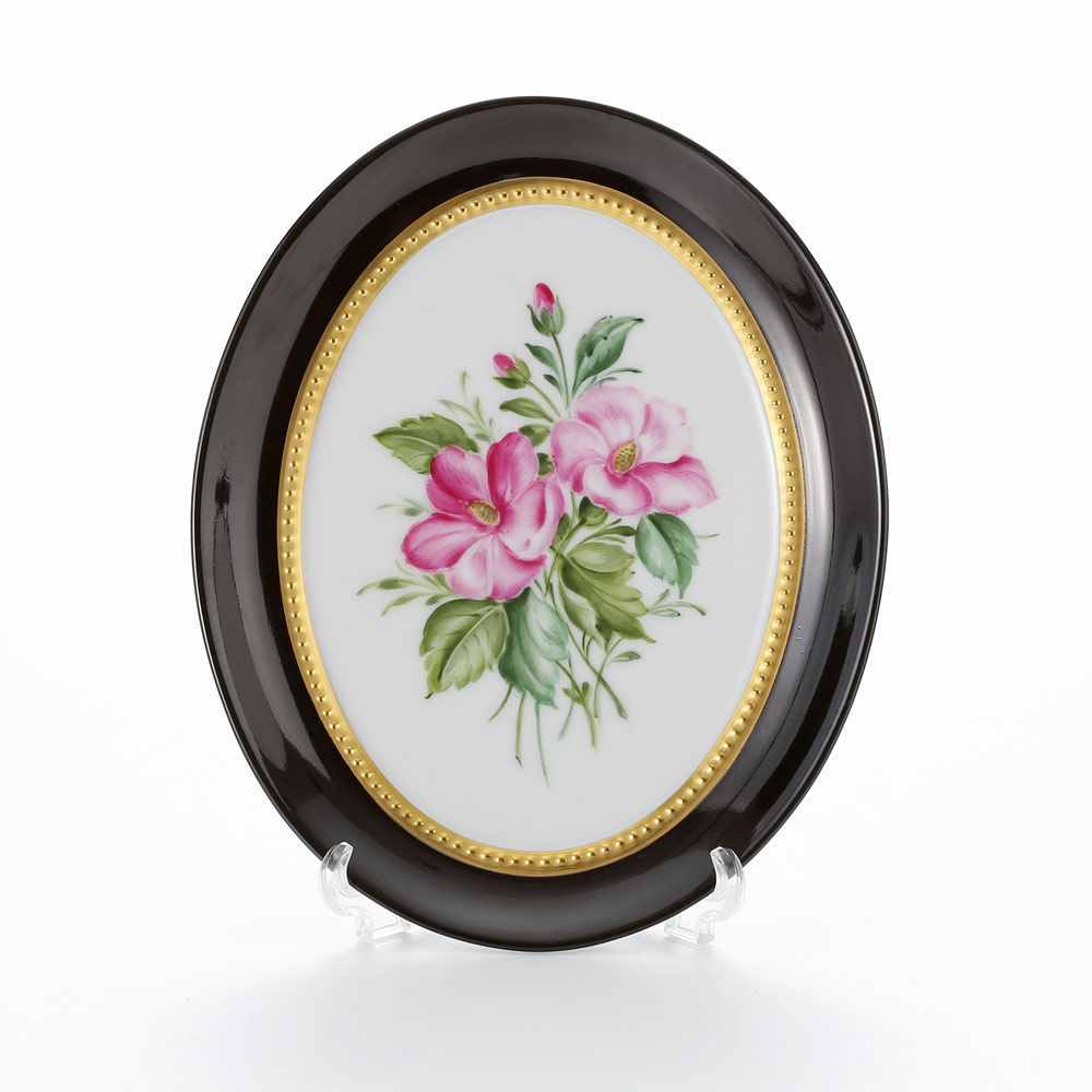 アウガルテン（AUGARTEN） アウガルテンブーケ（6682D） ハイビスカス スモールディッシュ（飾り皿） 12cm（841）