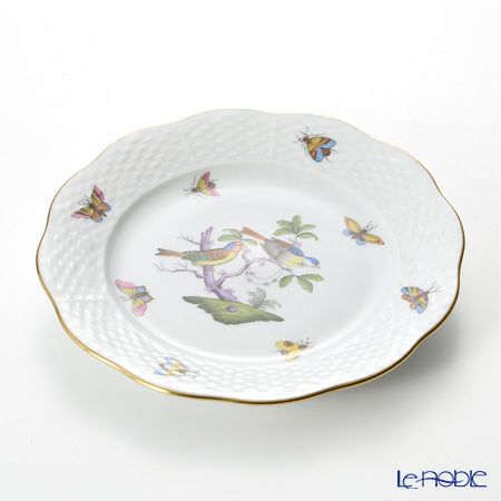 ヘレンド ロスチャイルドバード 多彩色 ROM-11 00517-0-00 プレート 19cm