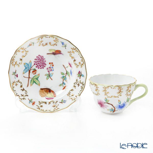 ヘレンド ヴィクトリアヒストリック VICTORIA-B 03002-0-00 ティーカップ＆ソーサー 200ml