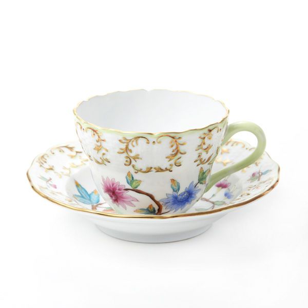 ヘレンド ヴィクトリアヒストリック VICTORIA-B 03002-0-00 ティーカップ＆ソーサー 200ml