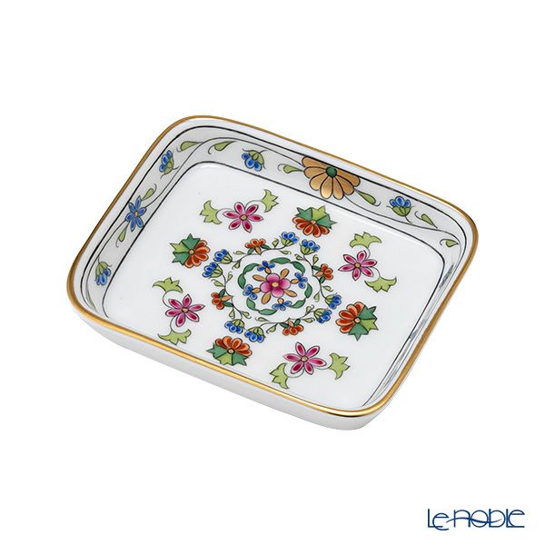 ヘレンド ラオール LHT オブロングトレイ 8.5×7cm 小皿／豆皿 07733-0-00