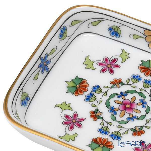 ヘレンド ラオール LHT オブロングトレイ 8.5×7cm 小皿／豆皿 07733-0-00