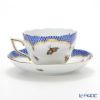 ヘレンド ロスチャイルドバード ブルースケール ROEB-4 00730-0-00 ティーカップ＆ソーサー（兼用） 200ml
