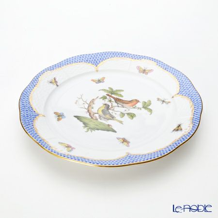 ヘレンド ロスチャイルドバード ブルースケール ROEB-3 00524-0-00 プレート 25cm