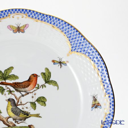 ヘレンド ロスチャイルドバード ブルースケール ROEB-3 00524-0-00 プレート 25cm