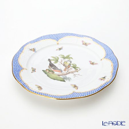 ヘレンド ロスチャイルドバード ブルースケール ROEB-2 00524-0-00 プレート 25cm