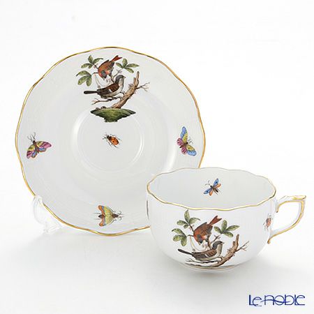 ヘレンド ロスチャイルドバード RO-4 00724-0-00 ティーカップ＆ソーサー 200ml