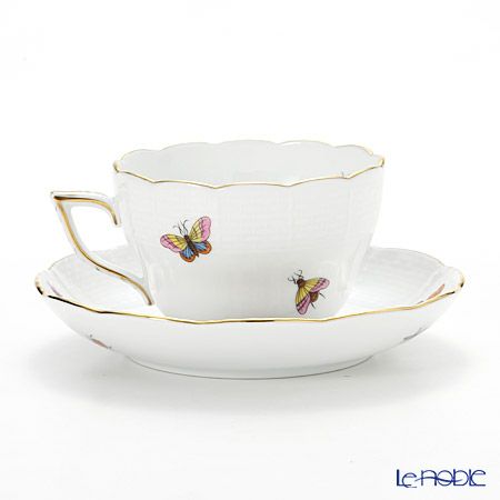 ヘレンド ロスチャイルドバード RO-4 00730-0-00 ティーカップ＆ソーサー（兼用） 200ml