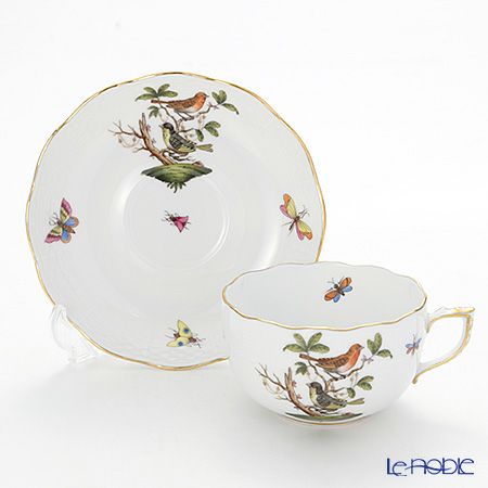ヘレンド ロスチャイルドバード RO-3 00724-0-00 ティーカップ＆ソーサー 200ml