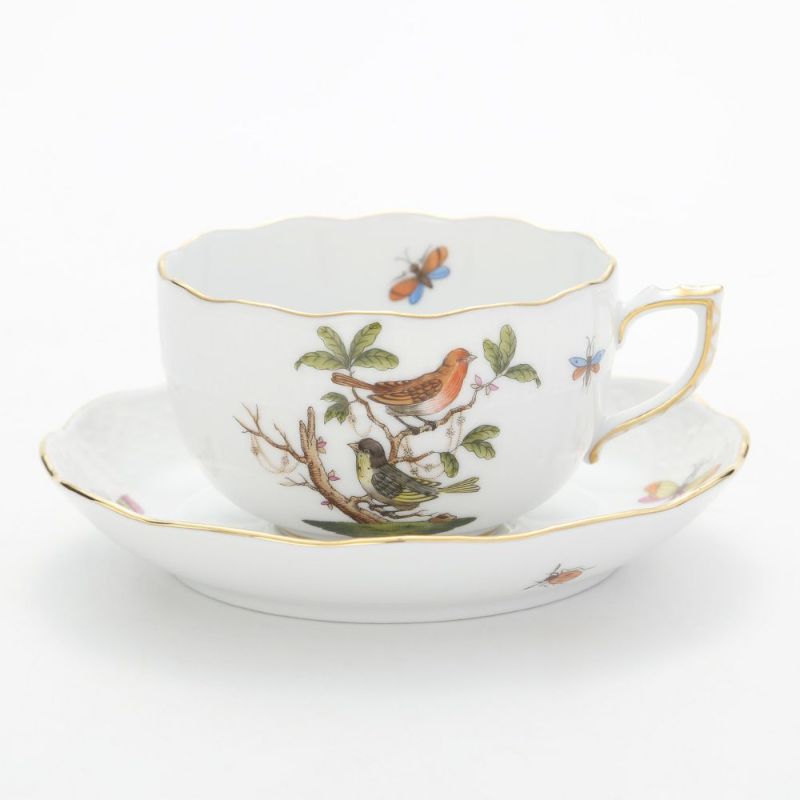 ヘレンド ロスチャイルドバード RO-3 00724-0-00 ティーカップ＆ソーサー 200ml