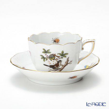 ヘレンド ロスチャイルドバード RO-1 00711-0-00 モカカップ＆ソーサー 100ml