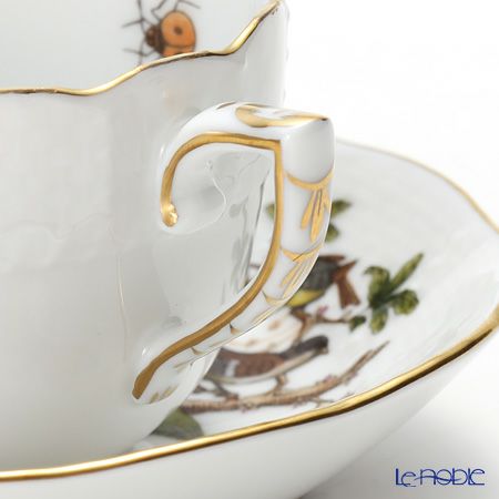 ヘレンド ロスチャイルドバード RO-1 00711-0-00 モカカップ＆ソーサー 100ml