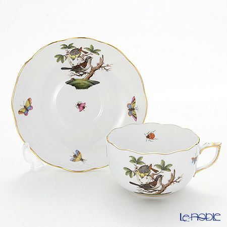 ヘレンド ロスチャイルドバード RO-1 00724-0-00 ティーカップ＆ソーサー 200ml