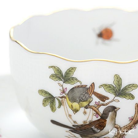 ヘレンド ロスチャイルドバード RO-1 00724-0-00 ティーカップ＆ソーサー 200ml