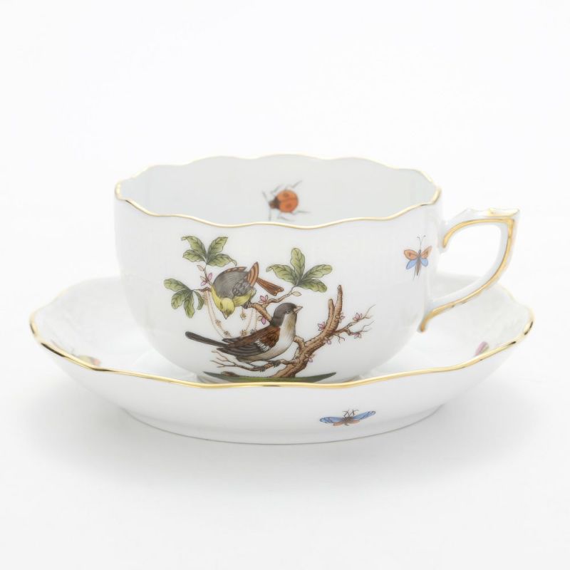 ヘレンド ロスチャイルドバード RO-1 00724-0-00 ティーカップ＆ソーサー 200ml