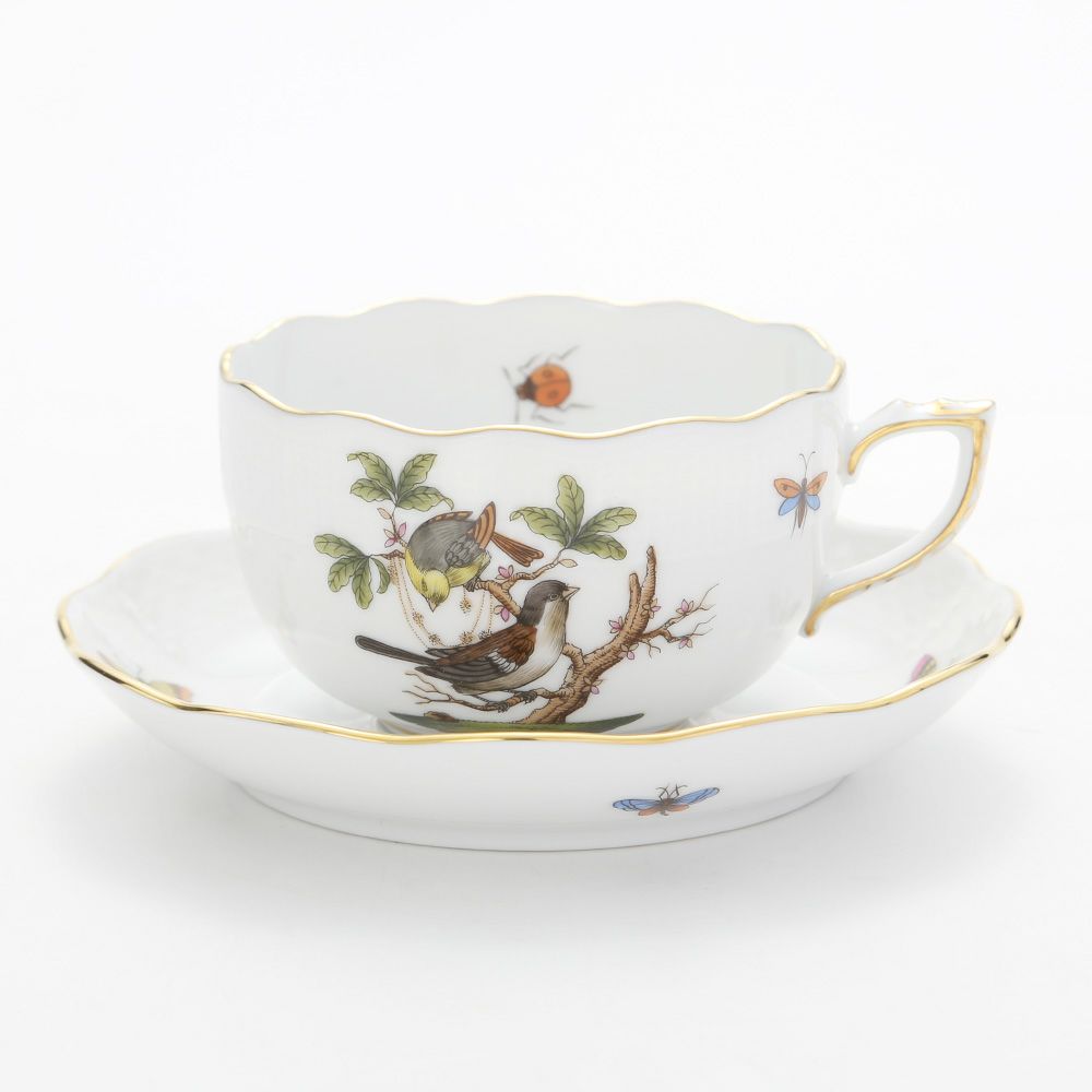 ヘレンド ロスチャイルドバード RO-1 00724-0-00 ティーカップ＆ソーサー 200ml