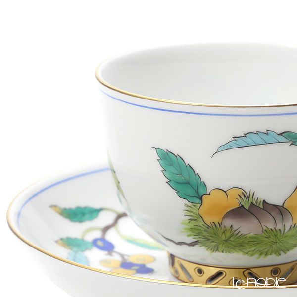 ヘレンド シノワズリ（中国趣味） クタニ KUT ラージカップ＆ソーサー マンダリン 03364-0-21