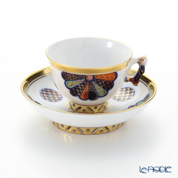 ヘレンド シノワズリ（中国趣味） 菊・伊万里 CIM・03371-0-21 マンダリン スモールカップ＆ソーサー