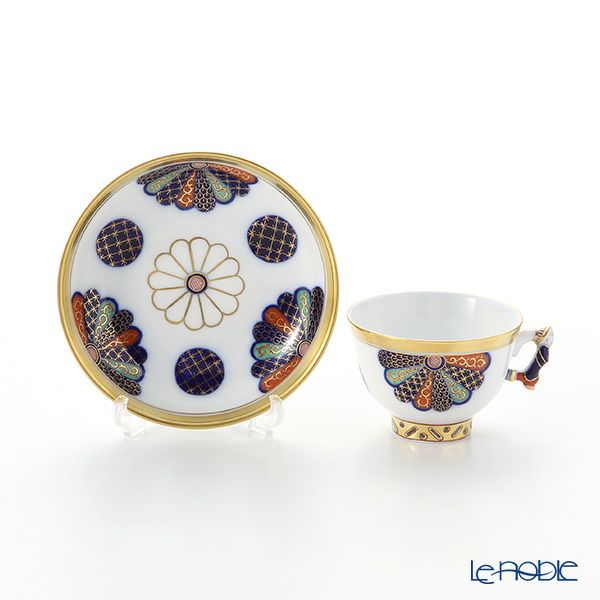 ヘレンド シノワズリ（中国趣味） 菊・伊万里 CIM・03371-0-21 マンダリン スモールカップ＆ソーサー